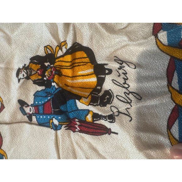 Vintage Austrian Souvenir Tablecloth & 4 Matching Napkins – Heraldry & Folk Art - Picture 16 of 16